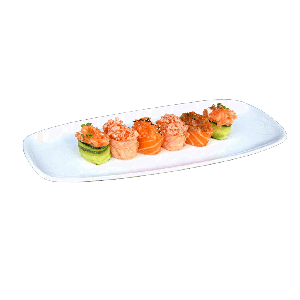Sushi Chirashi Set Gunkan 6 unidades Variados